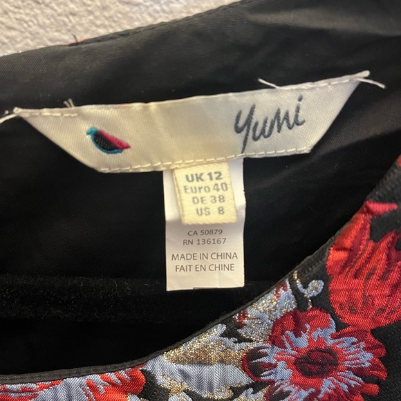 ModCloth Yumi Tapestry Formal Holiday Dress - Picture 2 of 4